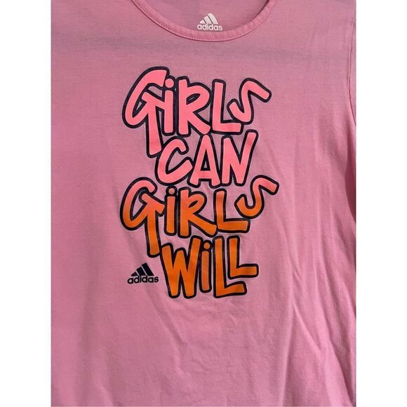 ‎Adidas Girls Can, Girls Will T-shirt - Picture 2 of 6